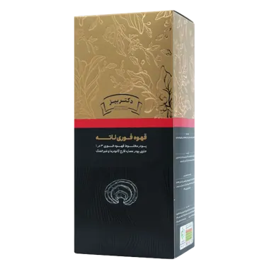 کافه لاته با قارچ گانودرما ۲۰ عددی
