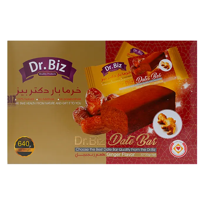 خرما بار زنجبیلی Dr.BIZ
