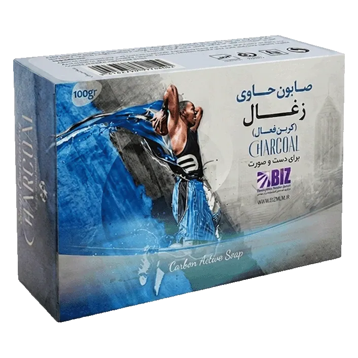 پک ۳ عددی صابون دست و صورت کربن سیاه(کربن اکتیو)