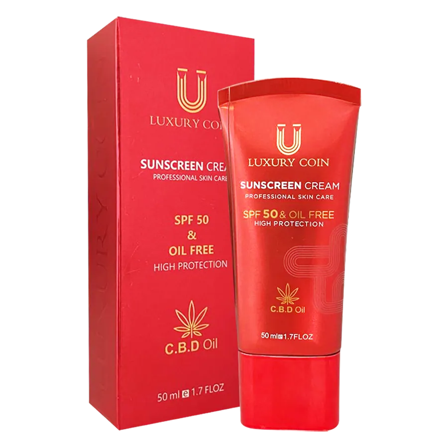 کرم ضد آفتاب spf ۵۰ لاکچری کوین
