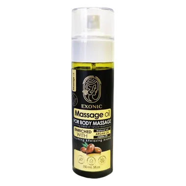 روغن ماساژ بدن اکسونیک حاوی روغن آرگان